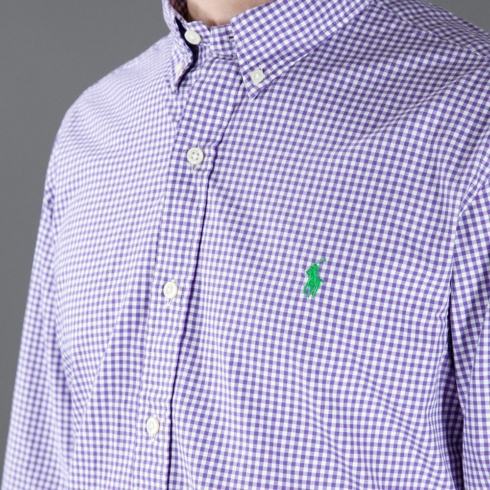 Polo by Ralph Lauren| Sport-shirt| Purple| L